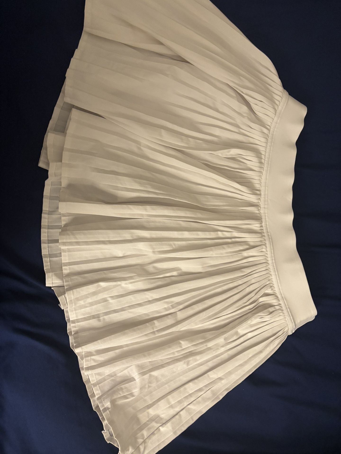 White Lululemon Mini Skirt