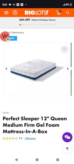 Mattress In A Box 12'