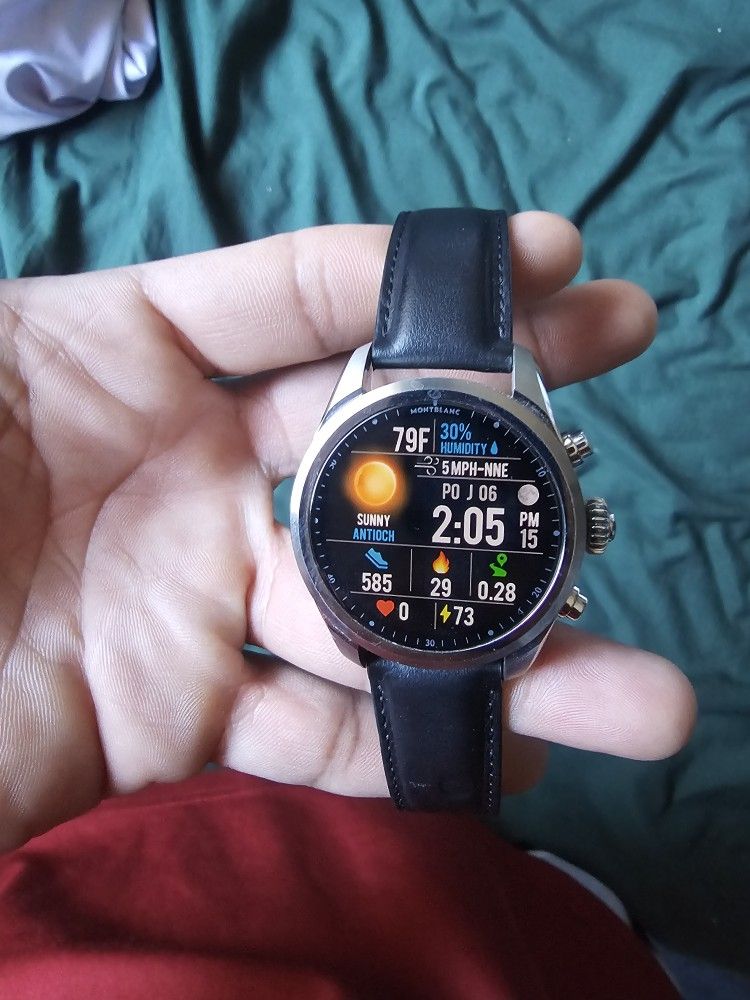 Mont Blanc Summit 2+(2 Plus) Smart Watch Like A New