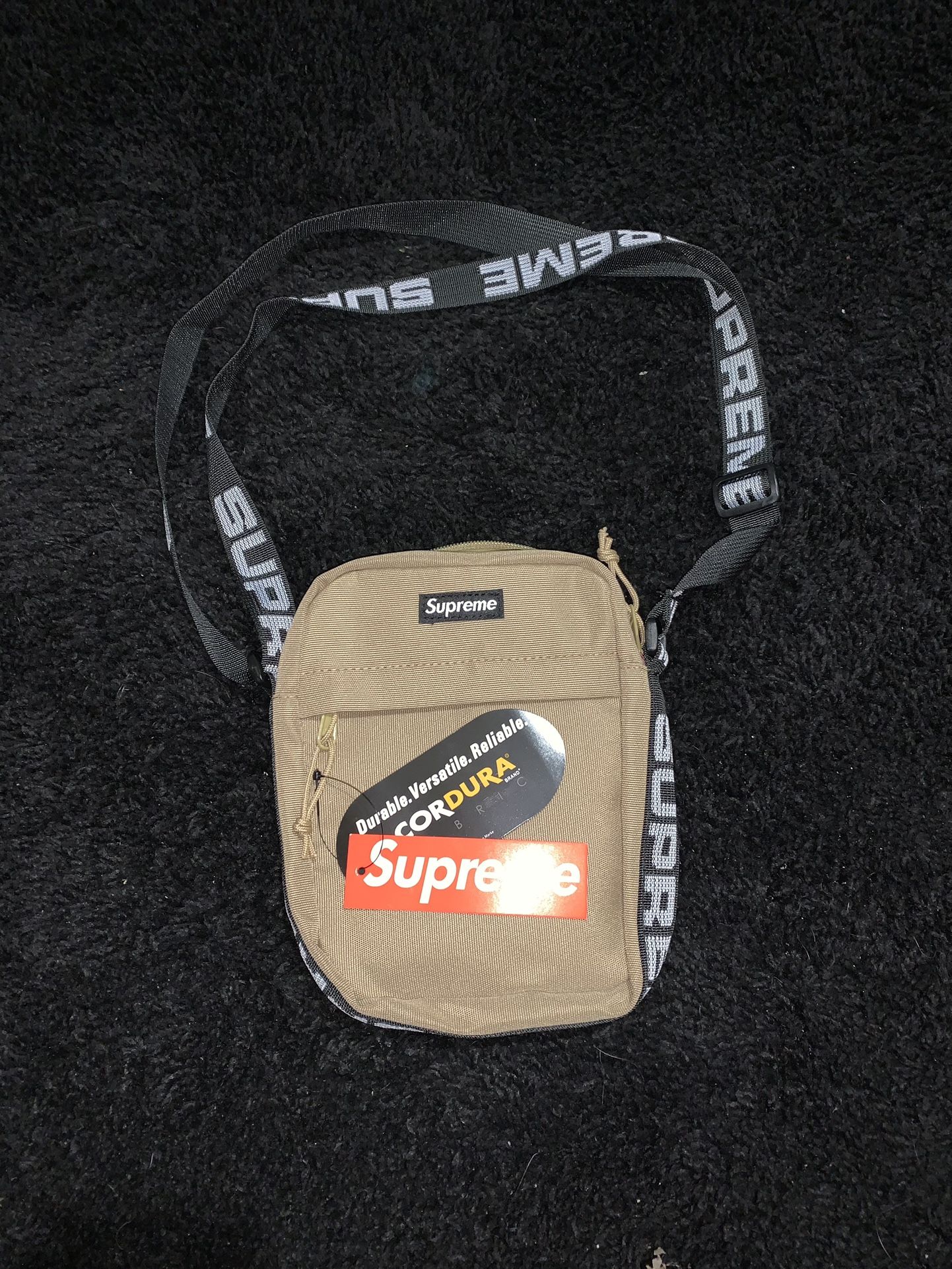 Khaki Supreme Shoulder Bag