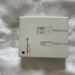 Apple Lightning To Usb Cable (1m)
