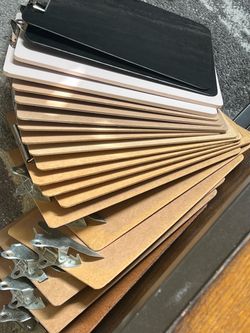 20 Clipboards Standard A4 Letter Size, 9x12.5 inch with Metal Clip