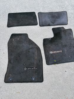 Genuine Lexus CT 200h OEM Carpet Floor Mats – Set of 4