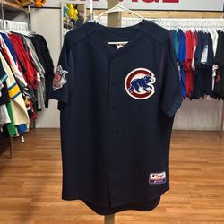 MLB Chicago Cubs Majestic Baseball Jersey size Medium