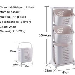 3 Tier Storage Basket