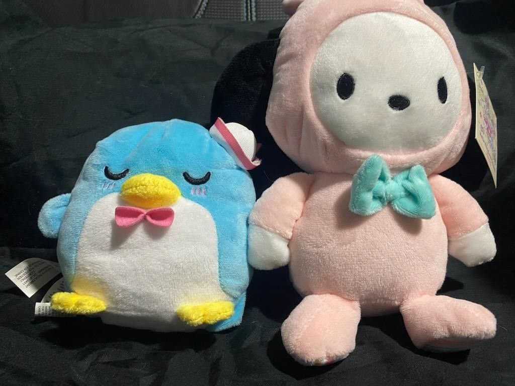Sanrio Tuxedo Sam & Pochacco Plushies