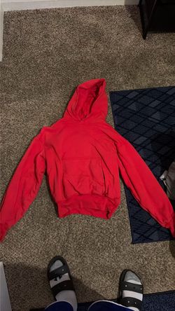 Red Yeezy hoodie