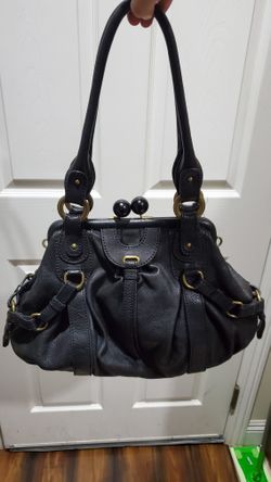 Genuine Leather Lockheart Purse