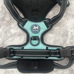 PoyPet No Pull Dog Harness Choke Front Clip Reflective Medium