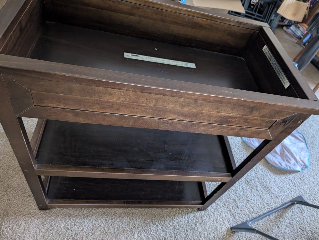 Solid Wood Changing Table