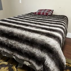 Full Size Bed Frame With Vibe Mattress