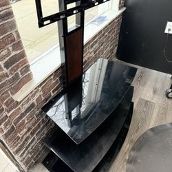 3 Tier Entertainment Center W/ Tv Mount 