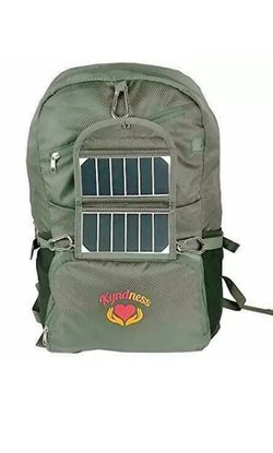 Solar Charging, Foldable, Waterproof, Minimalist, Lightweight Backpack - Kyndness
