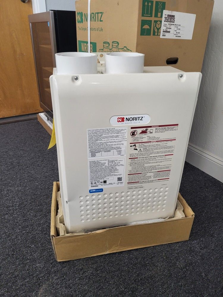 New Open Box Noritz Gas Tankless Water Heater