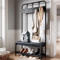 Coat Rack Shoe bench 