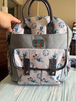 Mickey large baby diaper backpack