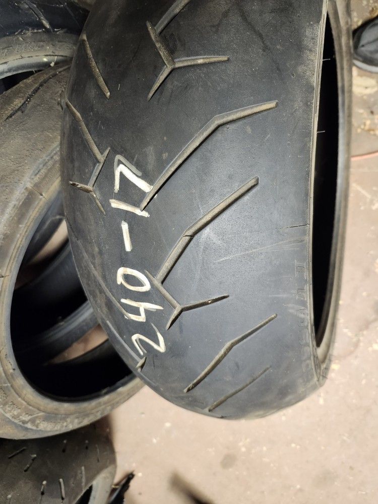 Perelli  240 / 17 Tire Nice condition 