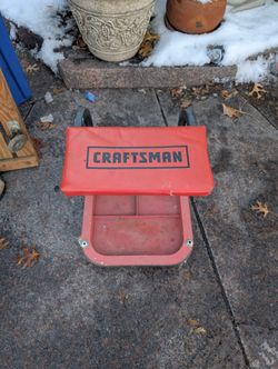 Craftsman Mechanics Rolling Seat 