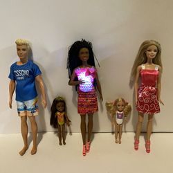 Newer Barbie Dolls Lot #4 