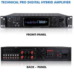 Amplificador digital híbrido de la marca Technical Pro