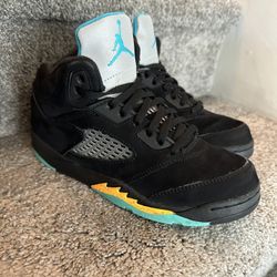 Nike Air Jordan 5 Aqua Retro Size 3y 