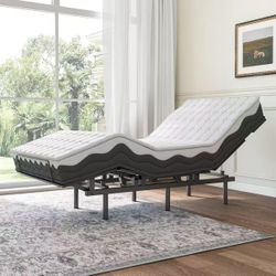 Adjustable Bed Frame -Wireless Remote -Memory Function -Adjustable Bed Base -Head and Foot Twin  