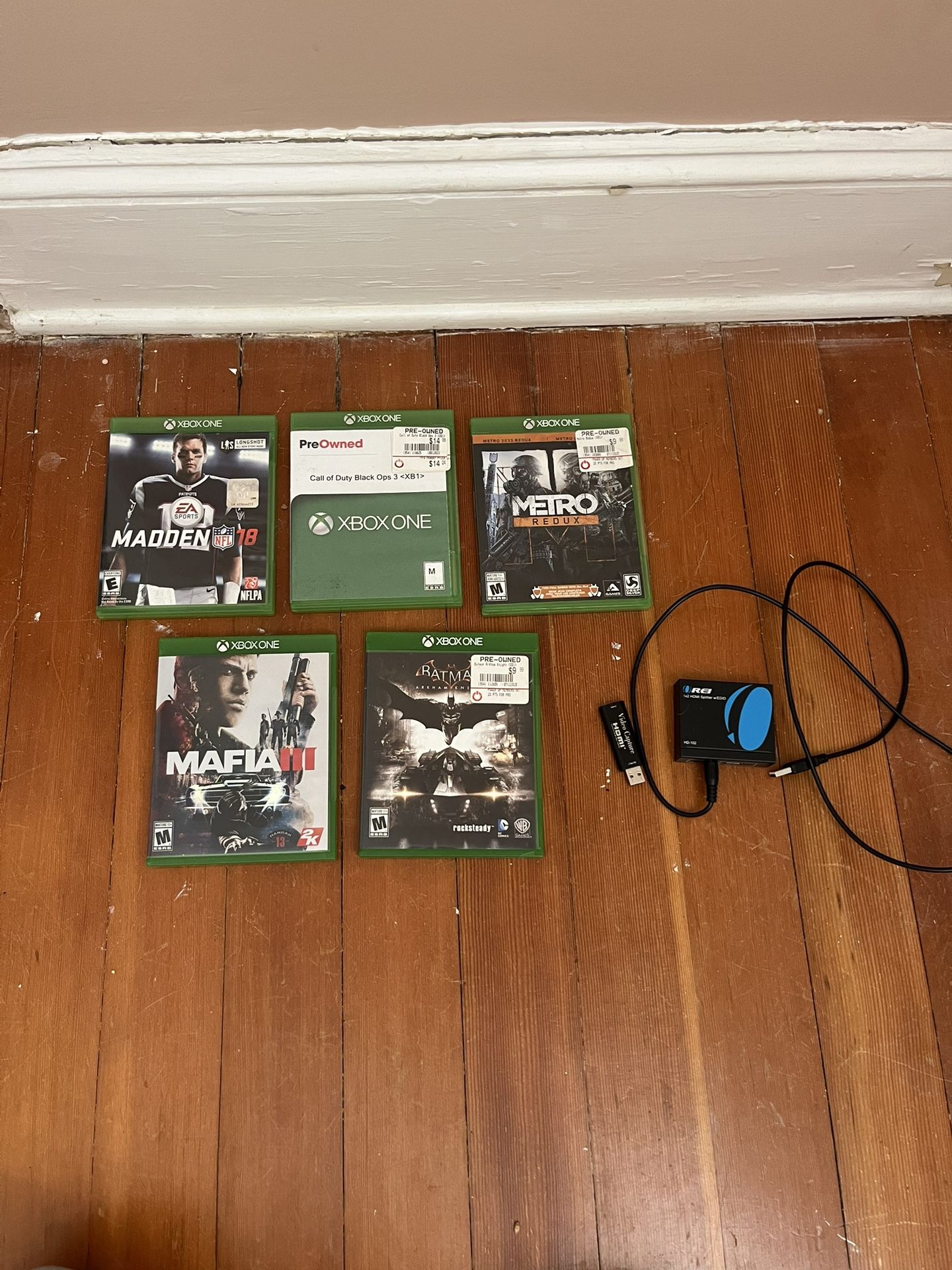 xbox one games & video capture 