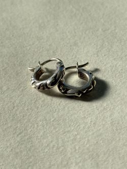 Chrome Hearts Hoops