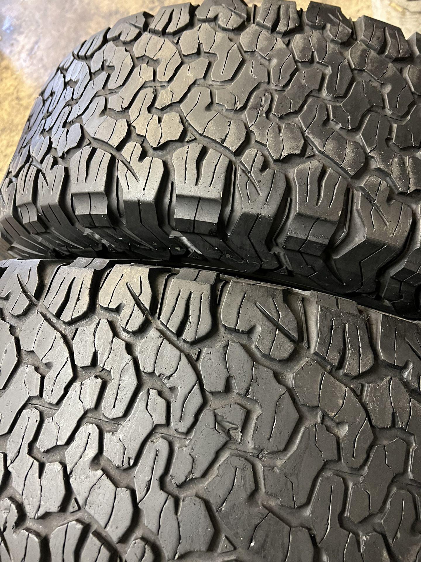 BF Goodrich All-terrain Used LT 315/70/17
