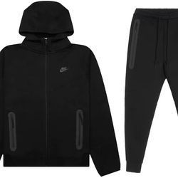 Nike Tech Fleece Hoodie And Joggers Set