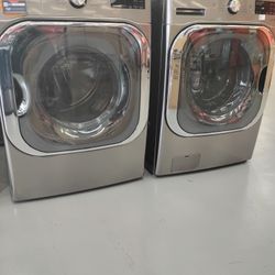LG ThinQ Mega Set (Washer And Dryer Front Loaders)