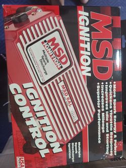 MSD IGNITION CONTROL
