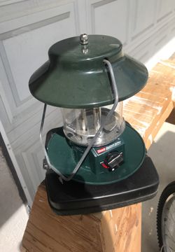 Coleman camping lantern propane