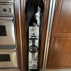 Vintage Snowboard, Sims, Atv, 160 