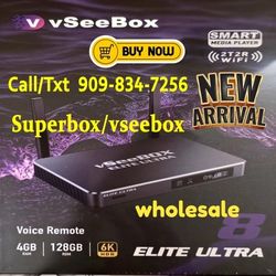 VSEEBOX ELITE ULTRA SUPER BOX S6   TV BOX SMART  SUPER BOX S6 ULTRA  Ultimate TV Solution