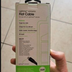 Lightning Cable Connector Apple Iphone Ipad Brand New Sealed