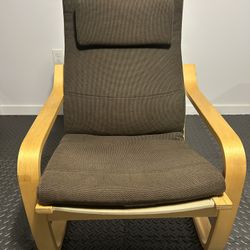 IKEA Brown Poang Rocking Chair