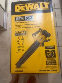 DEWALT 20V MAX 125 MPH 450 CFM Brushless Cordless Handheld Leaf Blower with Concentrator Nozzle (Tool Only) FIRM PRICE