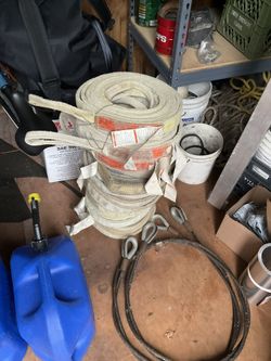 20 Ft Nylon Slings In Excellent Condition 