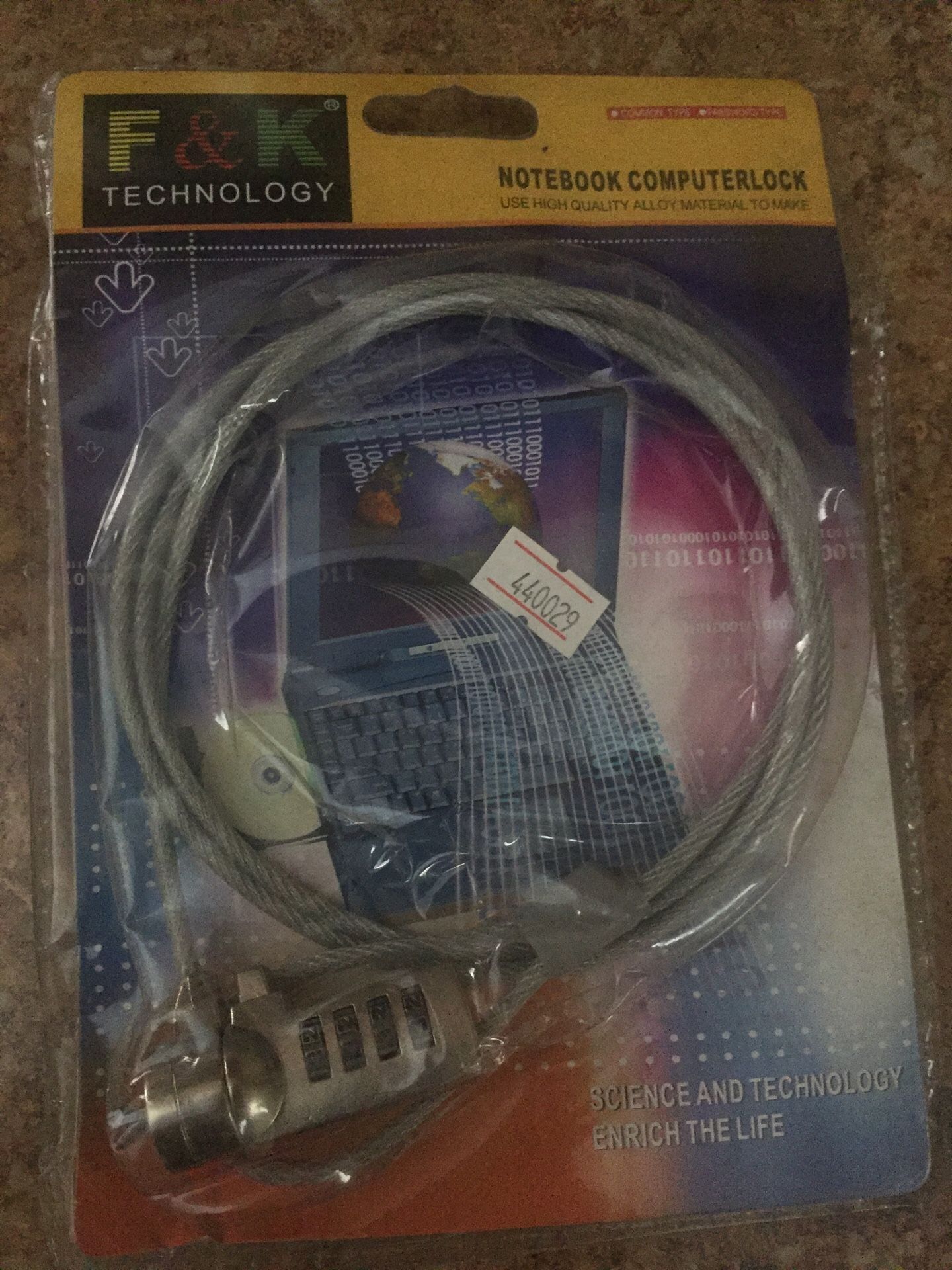 notebook computer lock