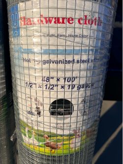 Gopher wire mesh chicken wire hardware cloth $135 roll