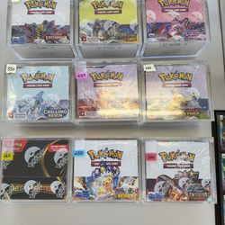 Pokemon booster boxes/bundles/packs