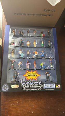 Homie figures collectors box