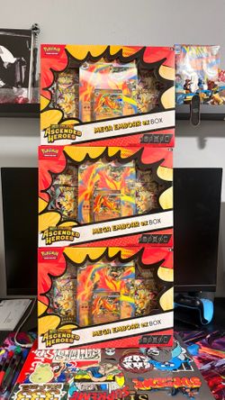 Pokemon Mega Emboar Ex Box