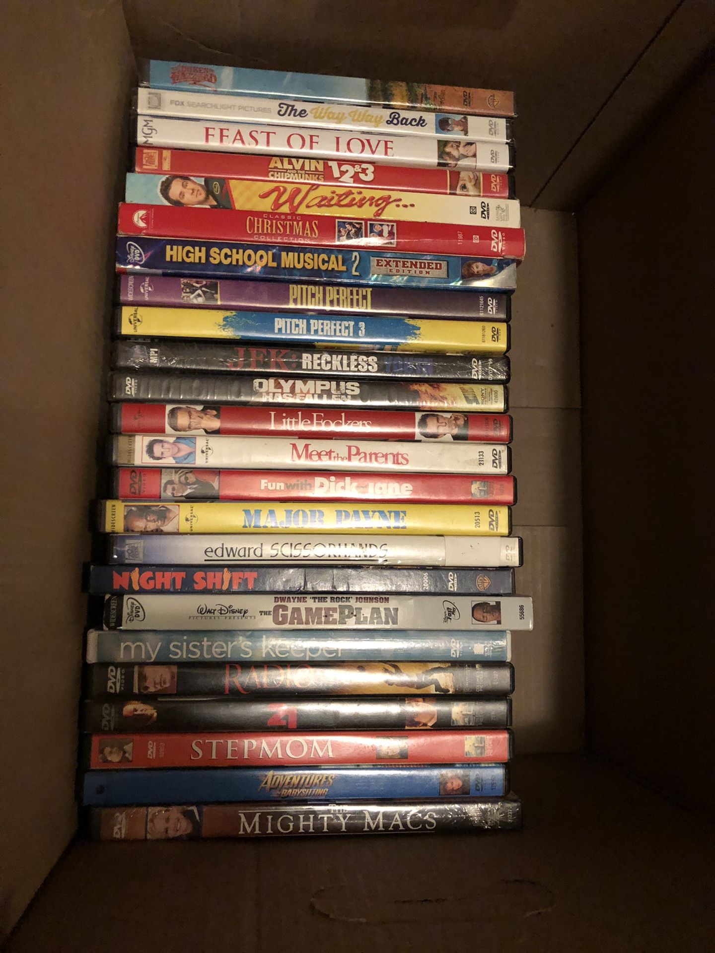 24 DVDs Comedy Lot 3 $1. Ea. or $15. For All