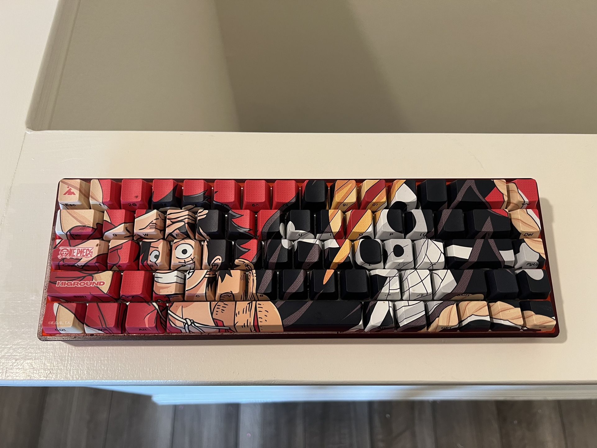 One Piece x Highground Basecamp 65 Keyboard