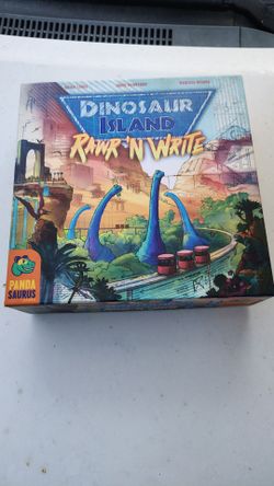 Dinosaur island Rawr N Write game