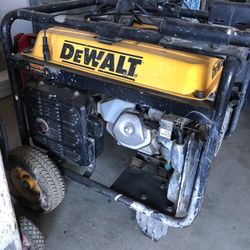Dewalt Generator With Honda Motor6000w