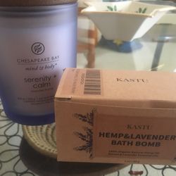 New Candle Or Bath Bombs    For  Mom?