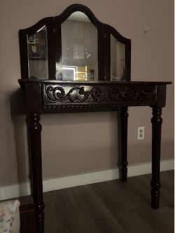 Vanity & Night Stand & Chair